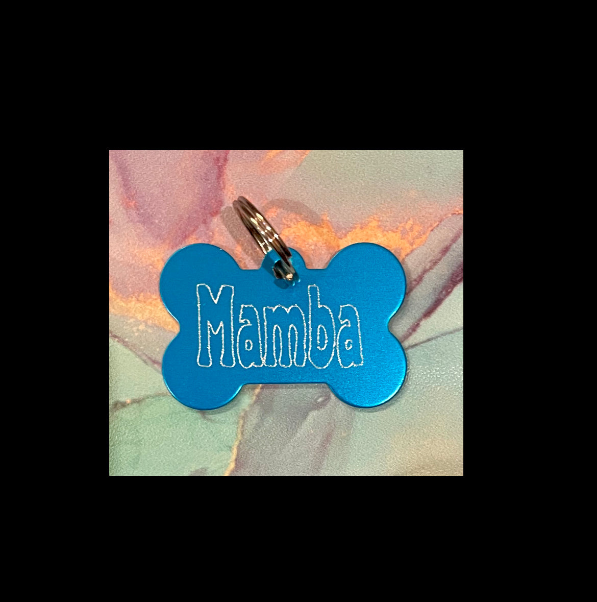 Engraved Pet Identification Tag